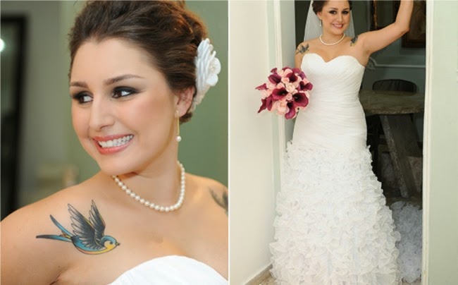Look de Noiva | Tatuagens no Casamento noivas tatuadas, tatuagem noivas, tatuagem noiva, noiva tatuada, noiva com tatuagem, vestidos de noiva, vestidos de casamento, vestido, vestido de noiva, casamento, noivas, vestidos de noivas, noivas vestidos, vestidos para casamento, fotos de vestidos, noiva, vestido de noivas, vestido de renda, vestir noivas, vestidos