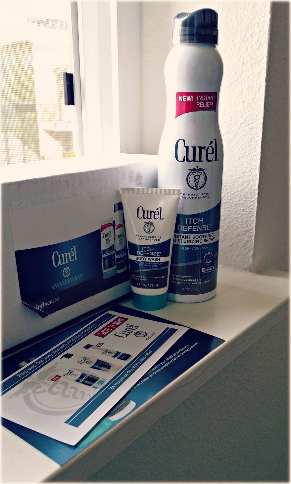 Temporary Waffle Cure The Winter Itch With Curel Itch Defense Body