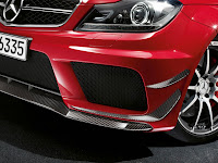 2011 Mercedes C63 AMG Coupé Black Series headlamp front lights front air intake diffuser