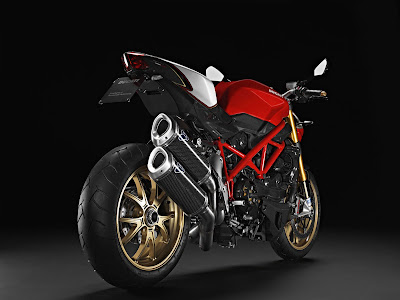 2011 Ducati Streetfighter S Rear Side View