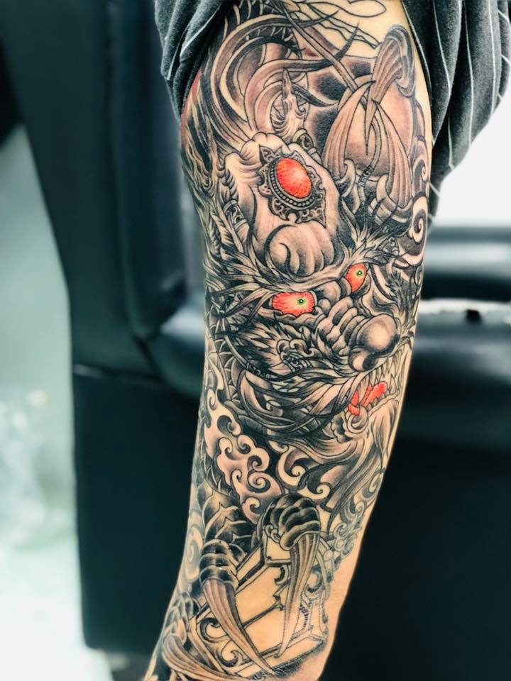 #tattoodragon#ลายสักมังกร