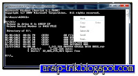 Arsip Trik : Cara Mengcopy Paste Tulisan Dari Command Prompt Arsip Trik : Cara Mengcopy Paste Tulisan Dari Command Prompt