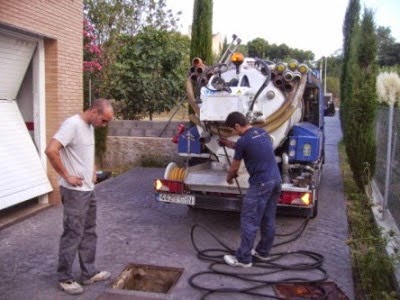 Trabajadores de Desatascos Domingo