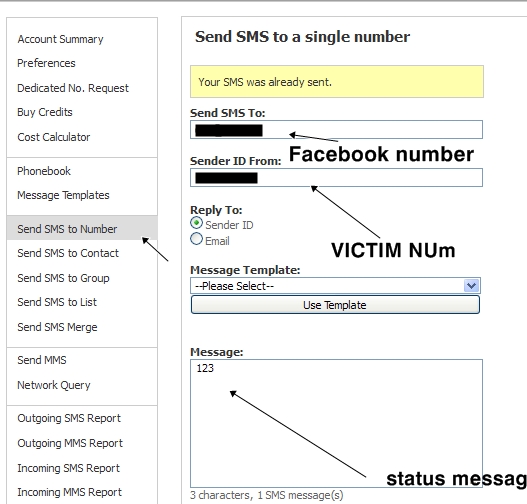 Sms Spoofing Hacking Lab