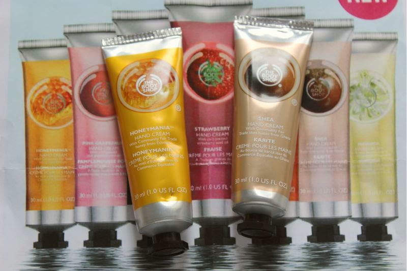 The Body Shop New Hand Cream Collection Review