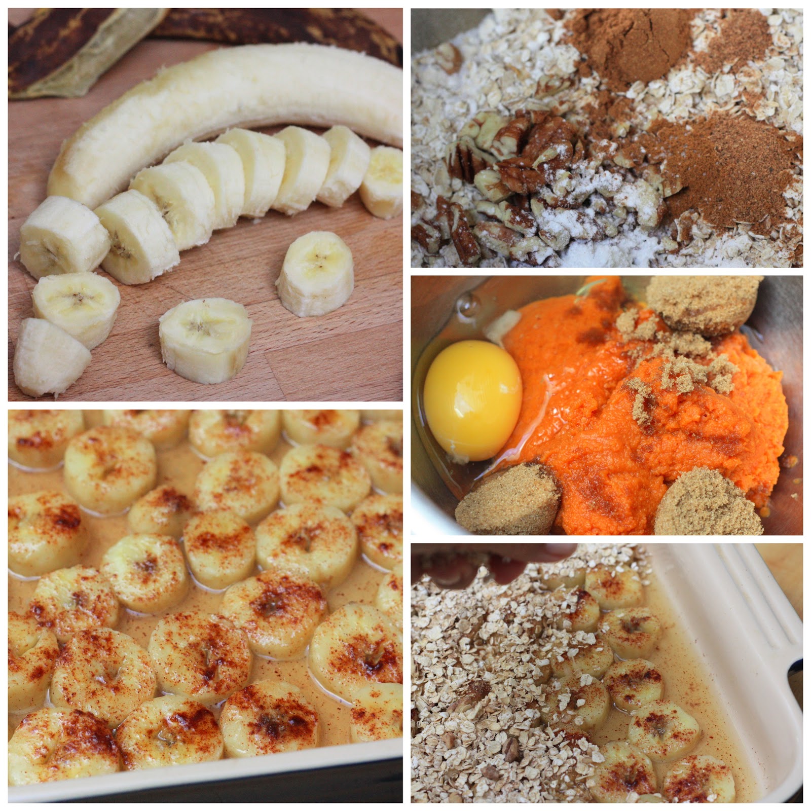 Baked Oatmeal with Pumpkin and Bananas Skinnytaste