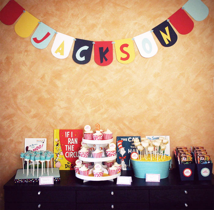 Dr. Seuss inspired party 5