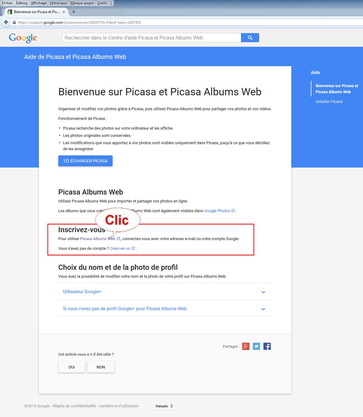 picasa albums web