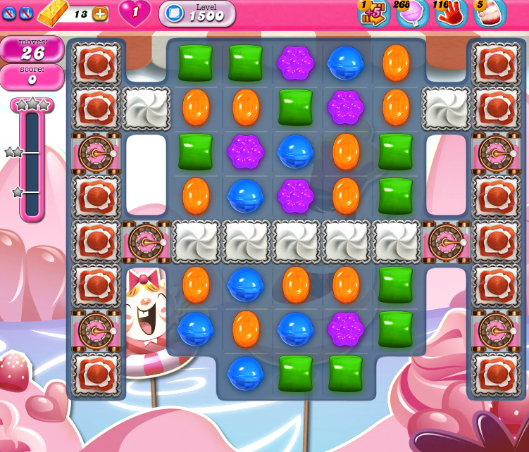 Candy Crush Saga 1500 Candy Crush Saga 1500
