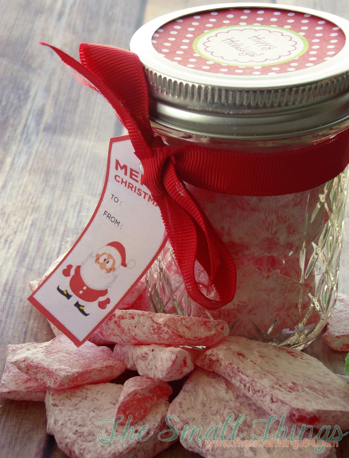 DIY Holiday Candy! So festive and GIFTABLE too!