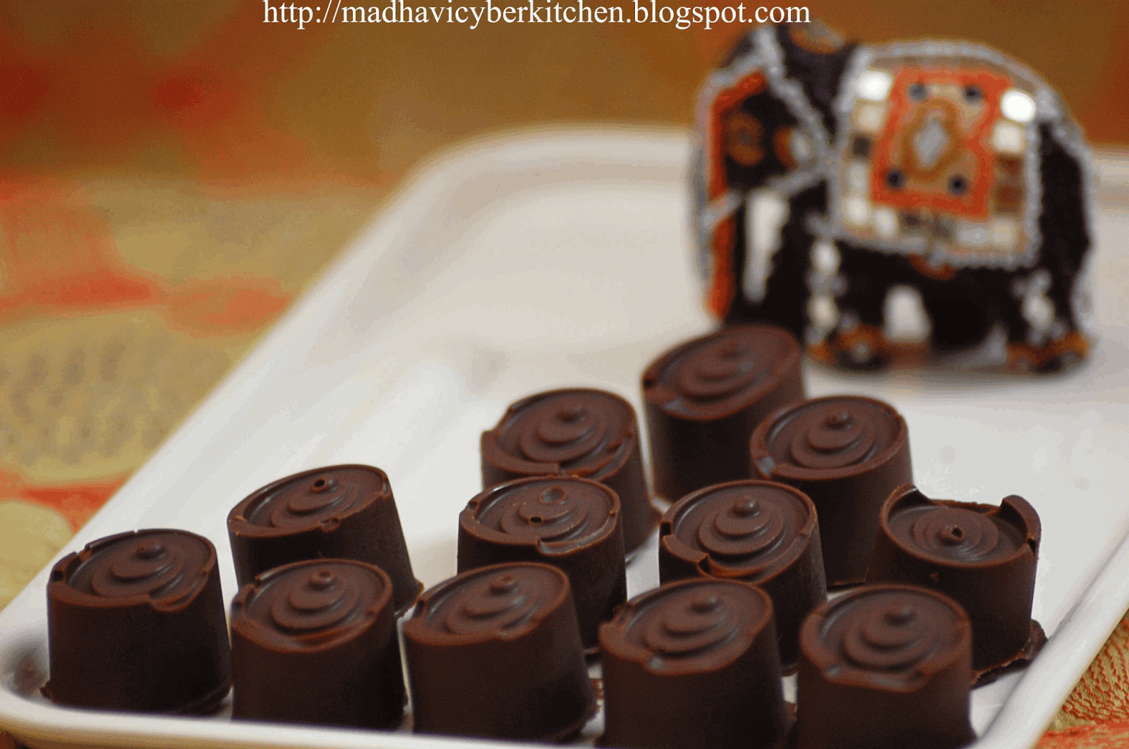 Madhavi's Cyber Kitchen Almond Praline Truffles