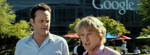 Vince Vaughn and Owen Wilson in The Internship Vince Vaughn and Owen Wilson in The Internship