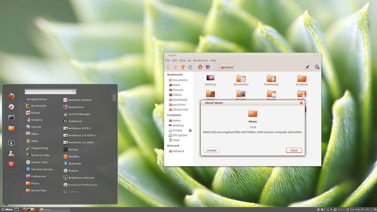 New Cinnamon 1.6 Release Adds 2D Session, New Applets And More