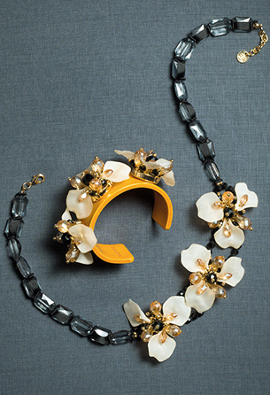 Accesorios Gloria Ortíz collar y pulsera bisutería pulsera y collar Gloria Ortíz