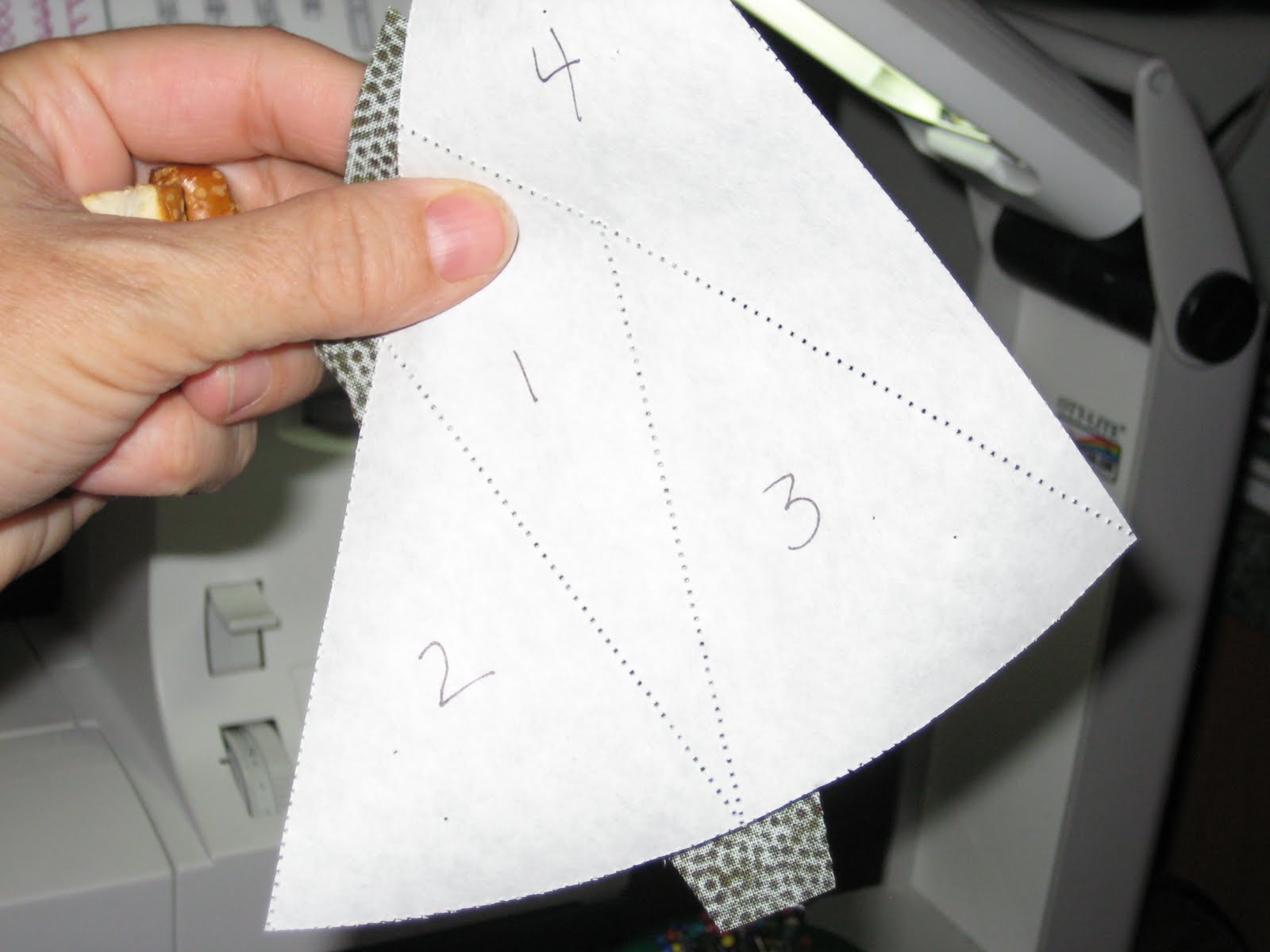 rogue quilter Perforated Paper Piecing & a BIG Finish