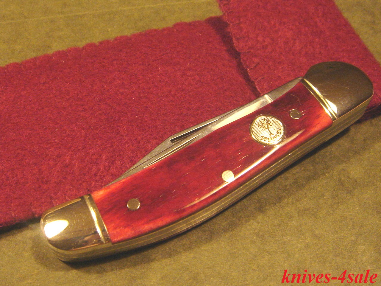 knives4sale Boker Tree Brand Solingen Germany Copperhead Red Bone