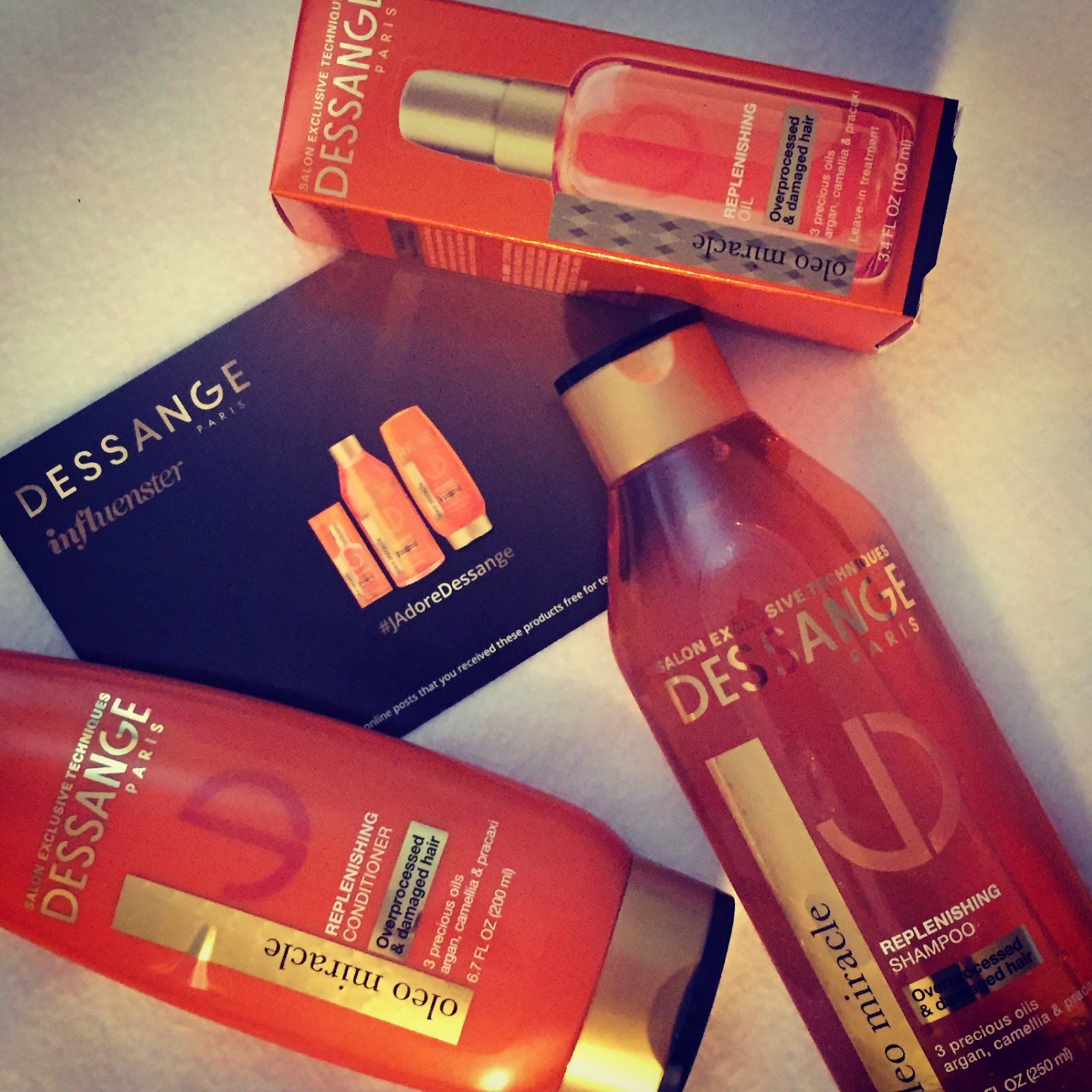 Oleo Miracle Replenishing Collection by Dessange Paris