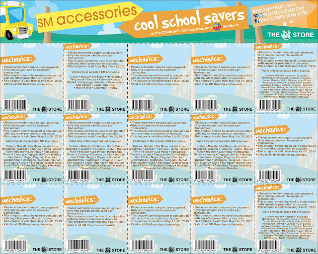 SM Accessories Kids Cool School Savers