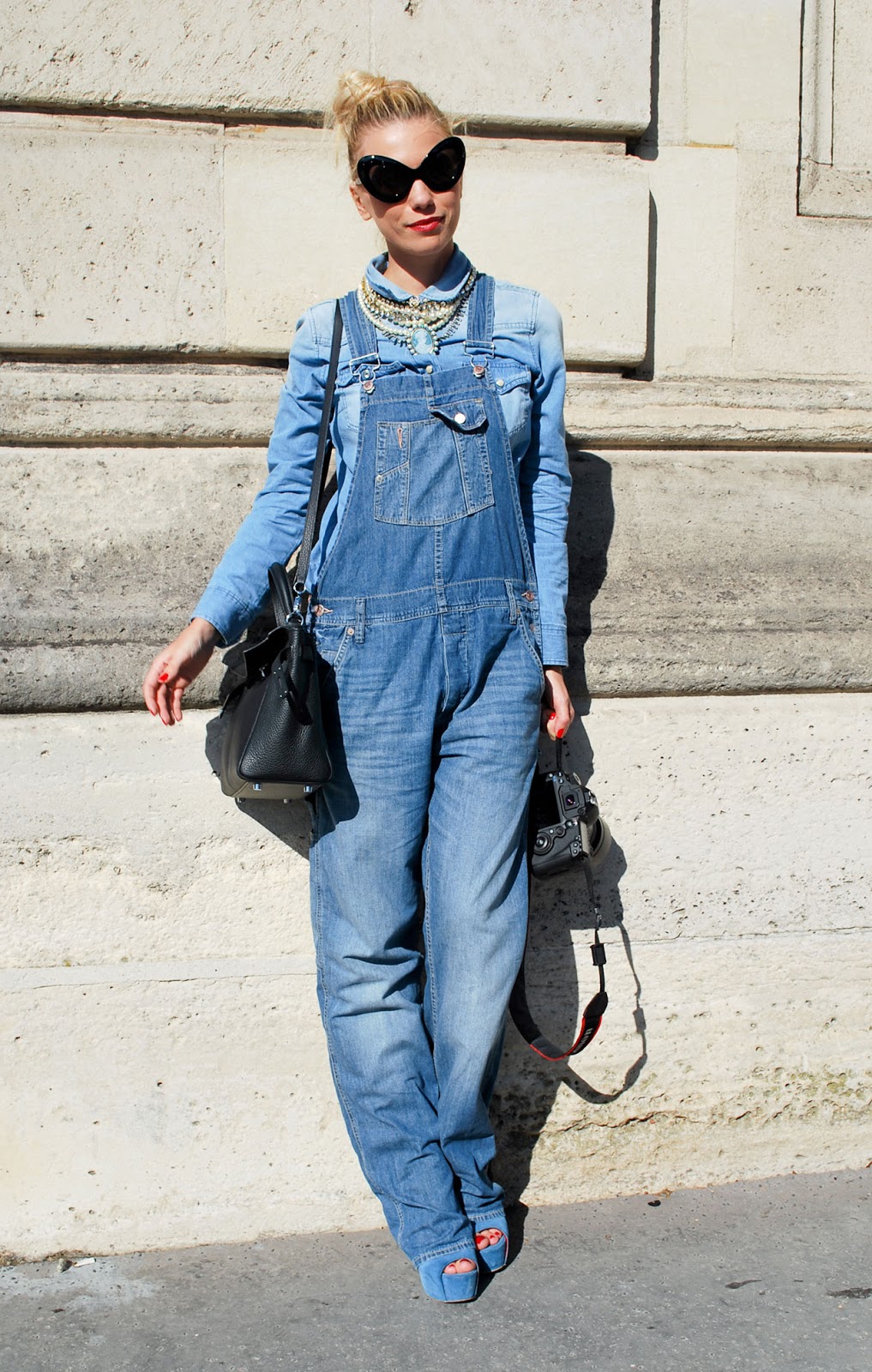 Denim Jumpsuits FRONT ROW