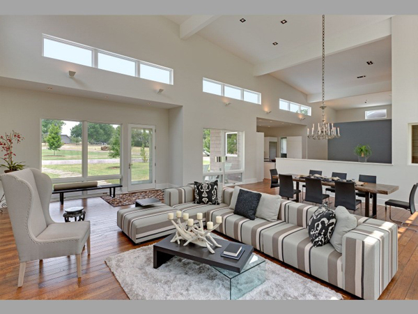 Diseño de interiores & arquitectura: rancho contemporáneo en texas ...