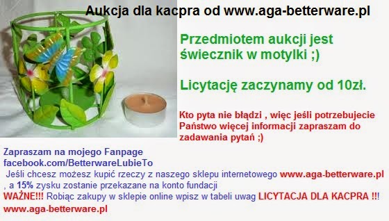  Licytacja dla Kacperka 