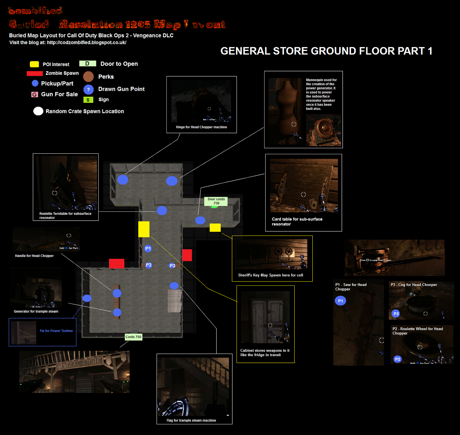 Call of Duty Black Ops 2 Zombie map BURIED NEW by 931105j on