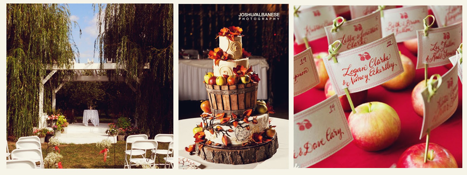 Something Borrowed {Autumn Weddings} Apple Orchard Wedding Venues