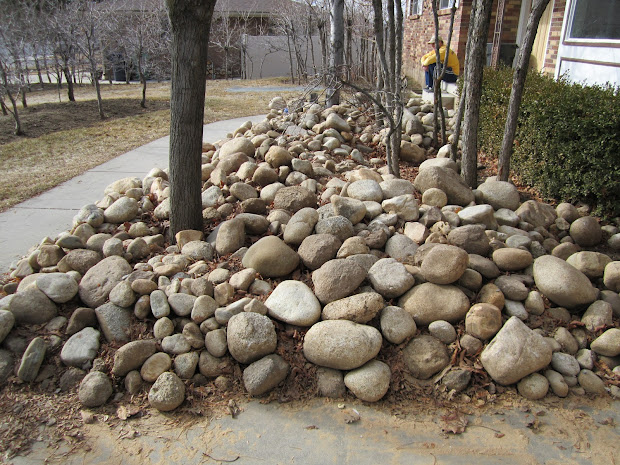 free landscape rocks and fill dirt