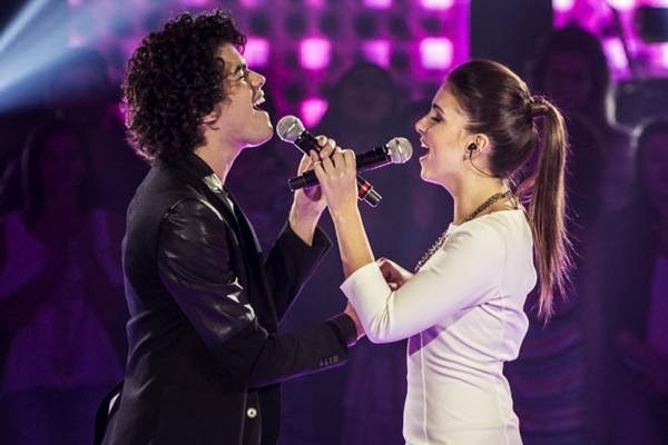 Sam Alves e Marcela Bueno the voice Brasil