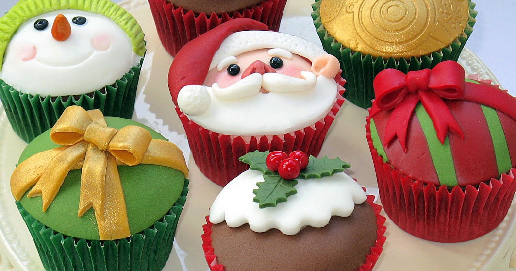 Best Recipes: Chirstmas cake : Christmas cupcakes recipe
