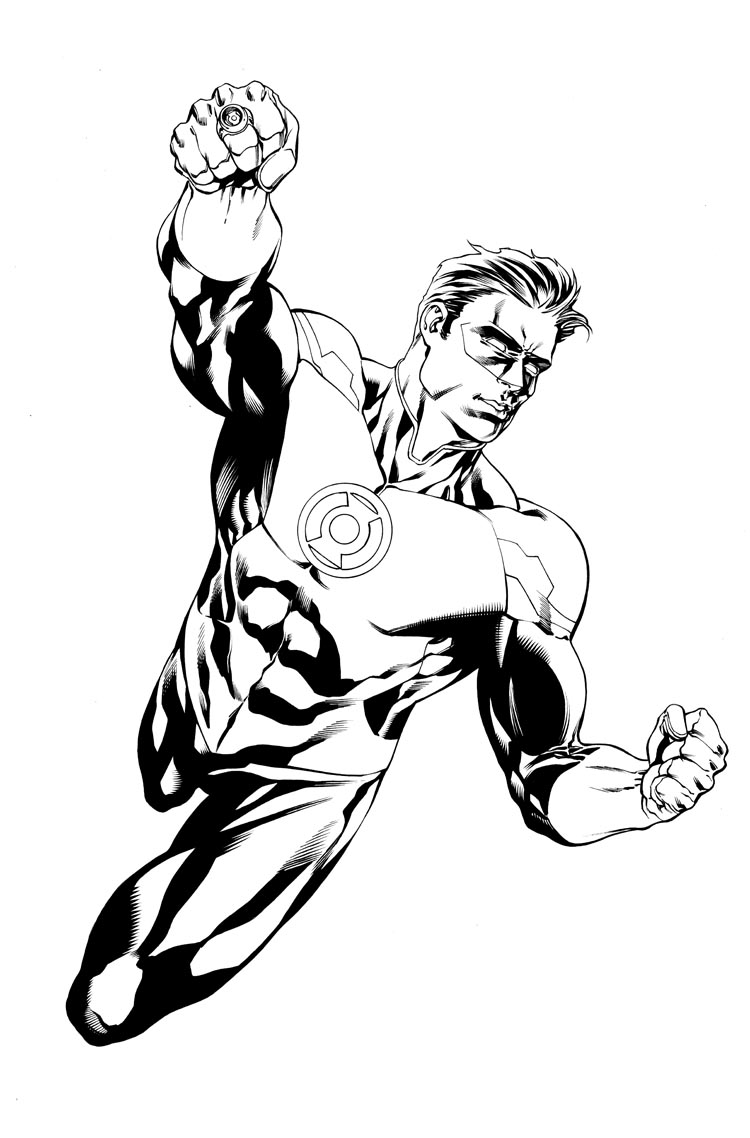 Robert Atkins Art: Daily Sketch: Green Lantern...