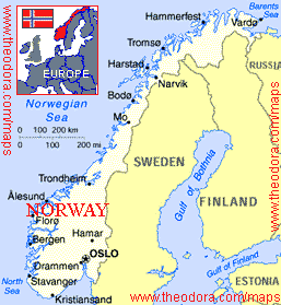 Map of Norway Cities Pictures