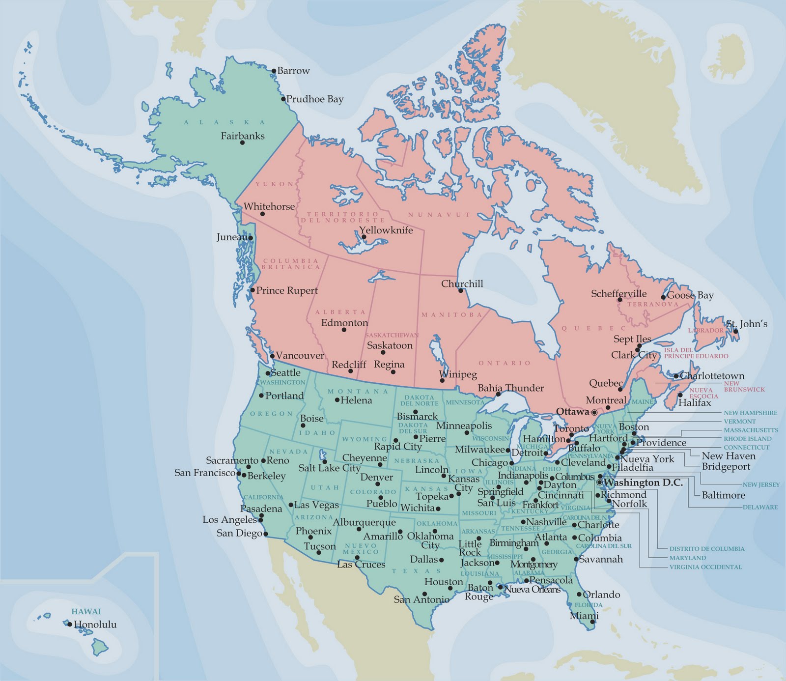 ASL - Diversificación: Mapas para preparar el examen de América