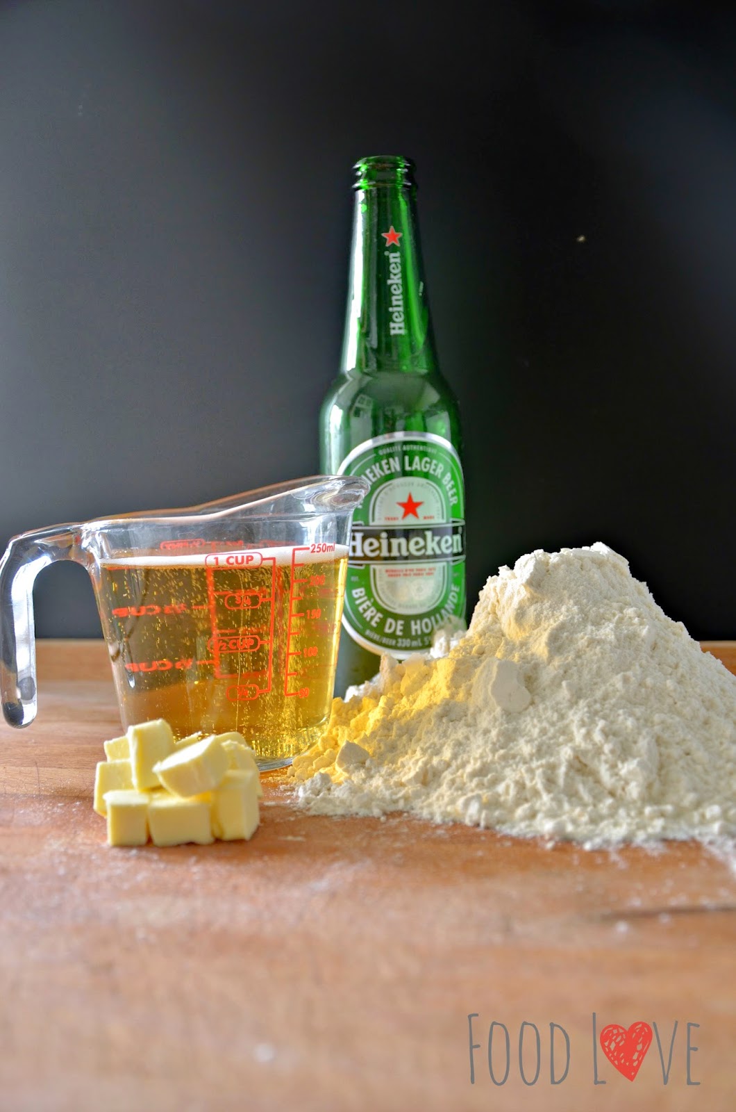 Food Love BBQ Beer Crust Pizza