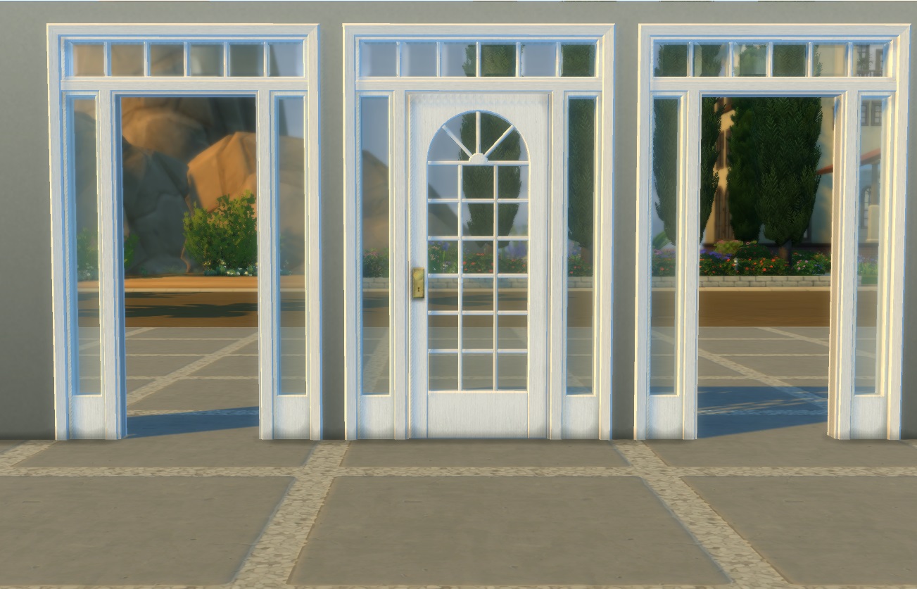 My Sims 4 Blog Colonial Door Arch by AdonisPluto MTS