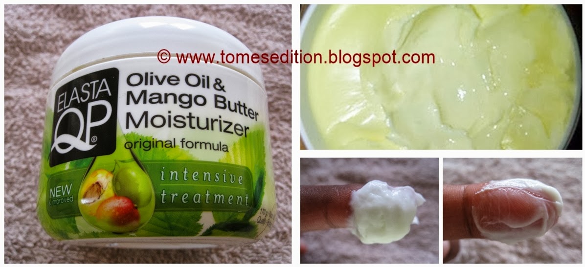 Tomes Edition Product Review Elasta QP Olive Oil & Mango Butter