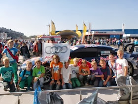 DTM 2012 Mannschaft fahrt