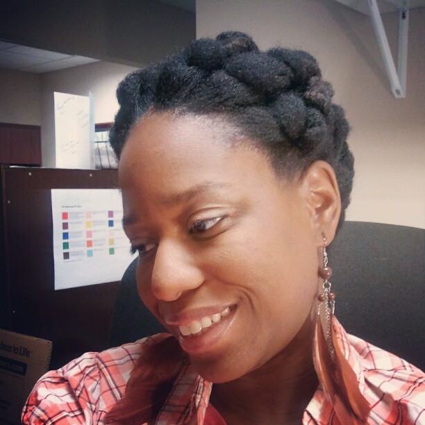 Quick Hair Recovery Style Puffy Twists Pinned Back