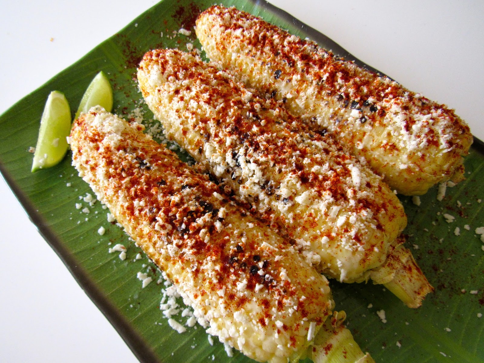 Sam Tan's Kitchen Grilled Mexican Street Corn (Elotes Callejeros)