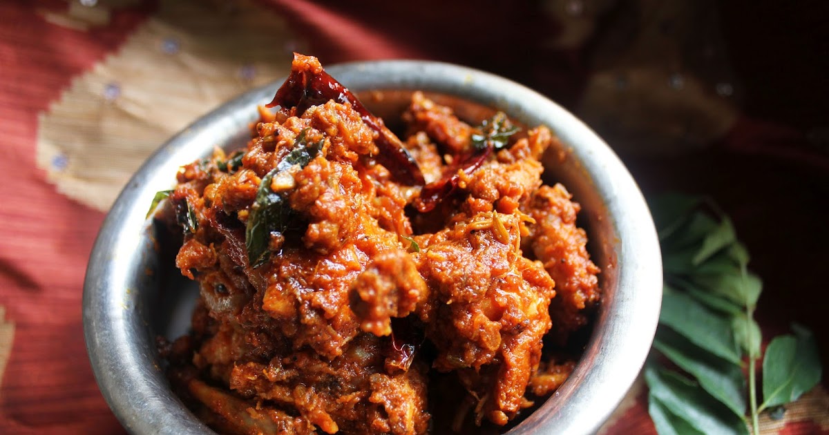 Chettinad Chicken Varuval Shinies Kitchen Diary