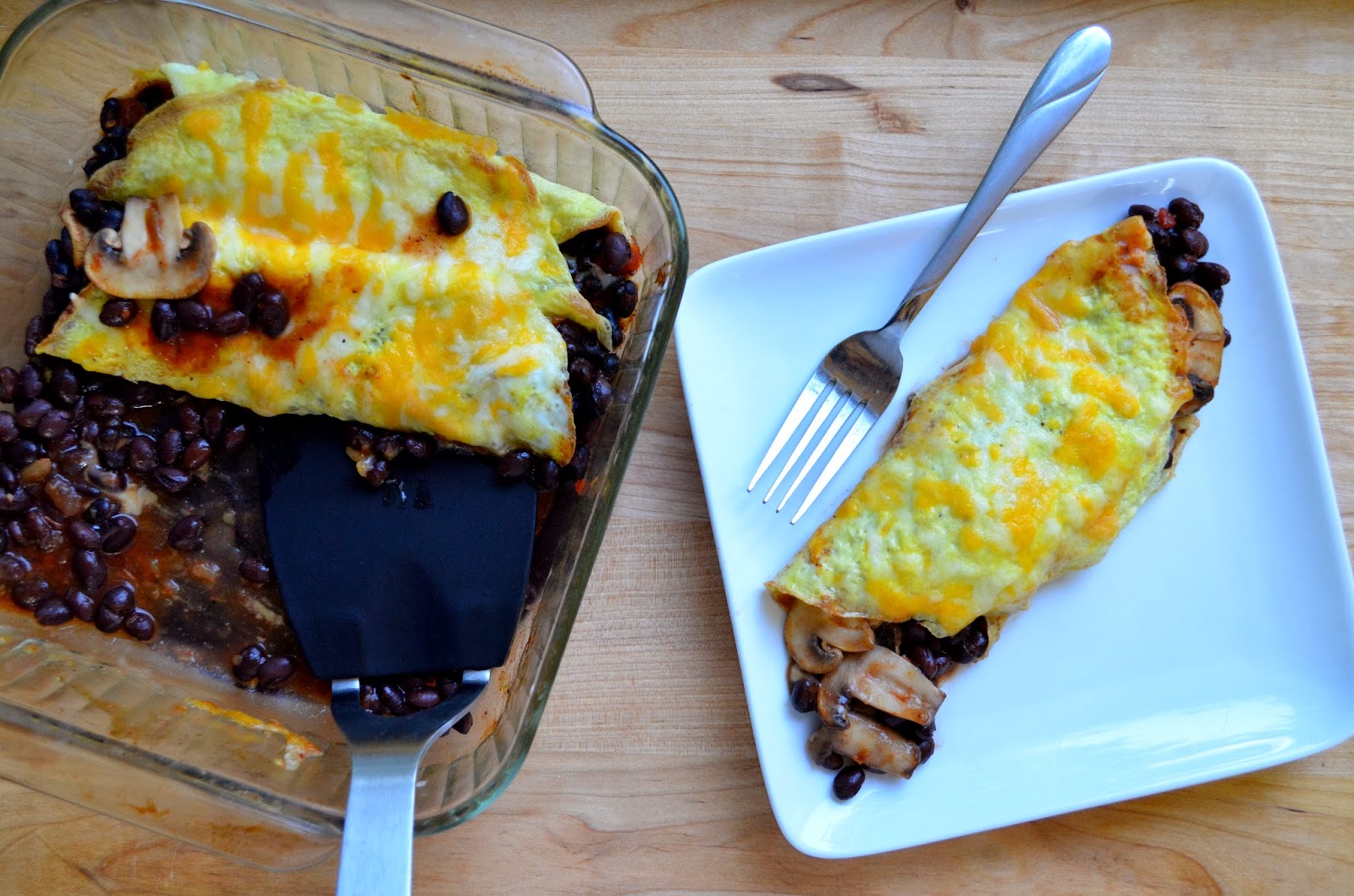 Black Bean Breakfast Enchiladas (GlutenFree) Searching for Dessert