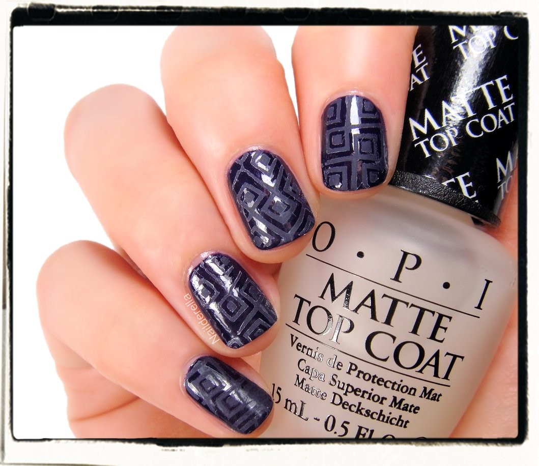 OPI Matte top coat and comparison Nailderella