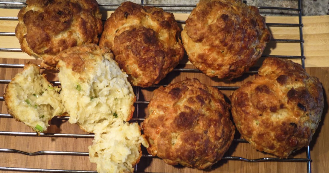 OnTheMoveIn the Galley Drop Biscuits with Cheese & Chives
