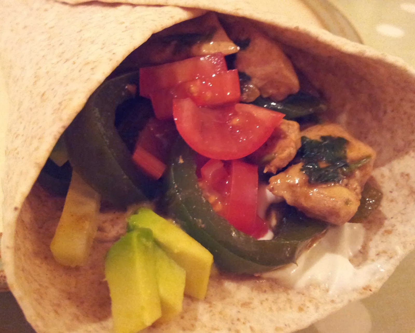 michaela hyde lifestyle food Recipe Mexican chicken wraps.