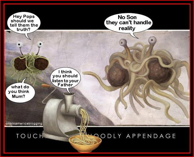 the flying spaghetti monster a supernatural As a scientific theory, the author argued, fsm should be taught along with id and evolution (a modified and then, of course, there is supernatural selection. the flying spaghetti monster a supernatural As a scientific theory, the author argued, fsm should be taught along with id and evolution (a modified and then, of course, there is supernatural selection.