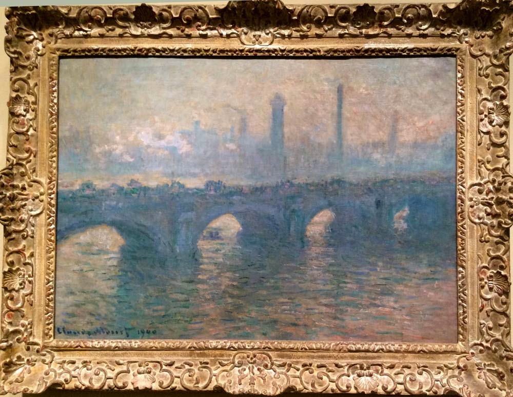 Claude Monet The Waterloo Bridge