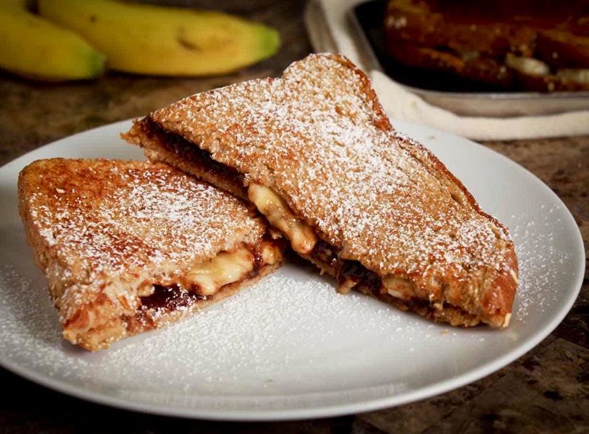 Resep Sandwich Bakar Pisang Coklat Paling Yummy Resep