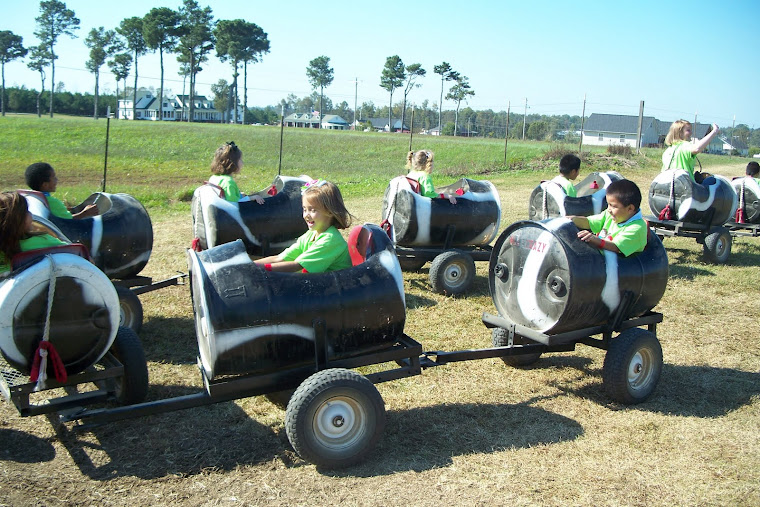 Fun on the Cow Train!