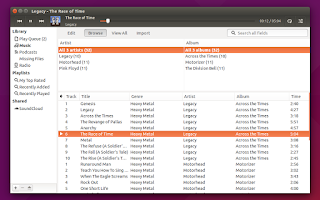 Rhythmbox alternative toolbar Rhythmbox alternative toolbar