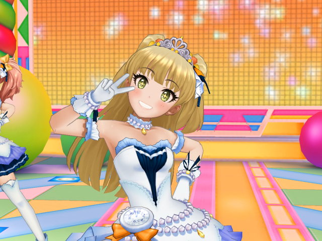 While 1 デレステやってます